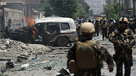 Atentado en Kabul contra tropas de la OTAN
